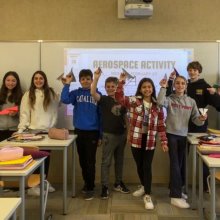 Middle School math students tackle engineering challenges