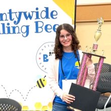 Eighth-grader takes third place in Monterey County spelling bee