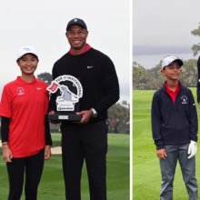 Two students compete in new Tiger Woods golf tournament