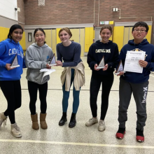Mathcounts team wins Monterey Bay Chapter Competition